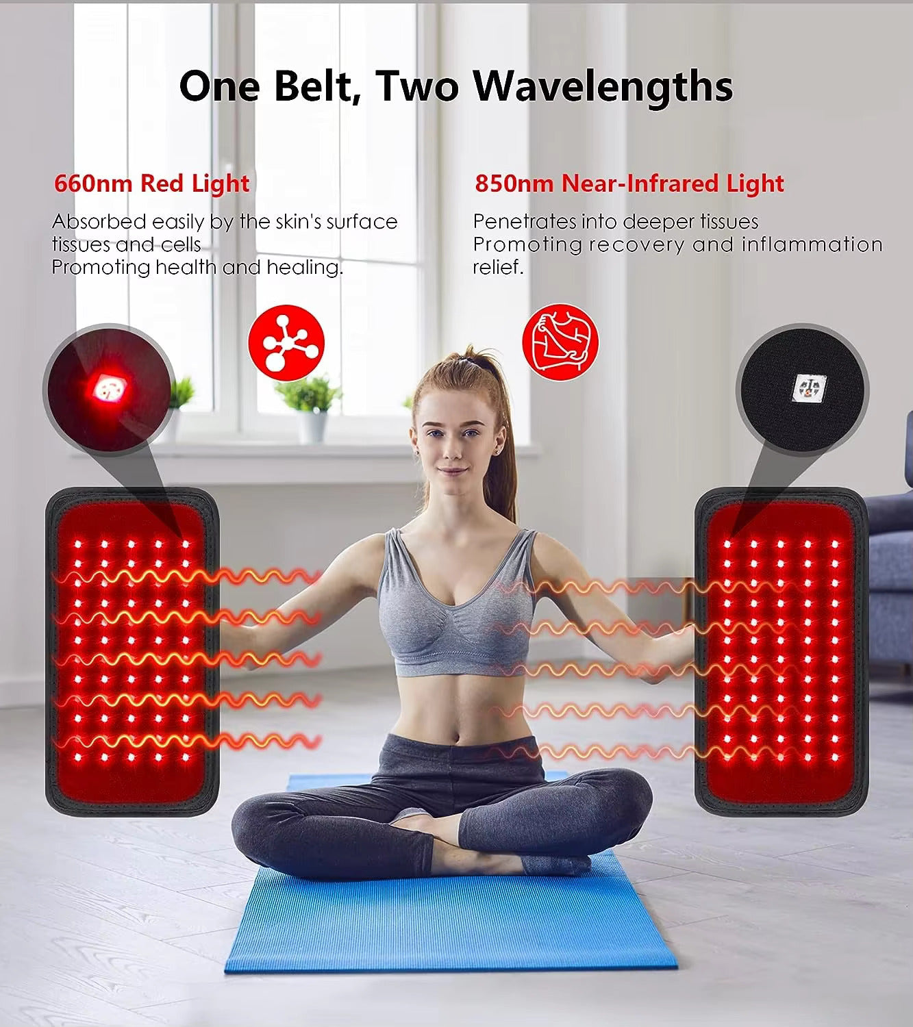 Red Healer 2.0 - Your best red light therapy belt